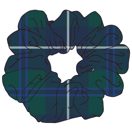 Stripe Scrunchies -- [PRE SCHOOL - YEAR 8]