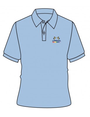 Skyblue Polo T.Shirt -- [NURSERY]