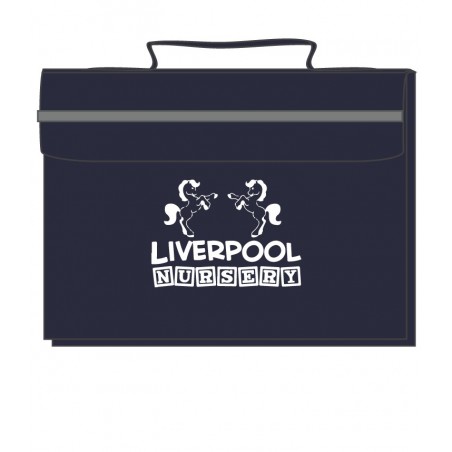 Navy Blue Bookbag -- [NURSERY]