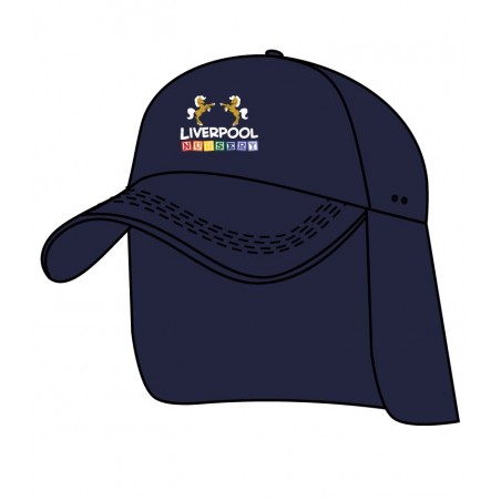 Navy Blue Legionnaire Cap -- [NURSERY]