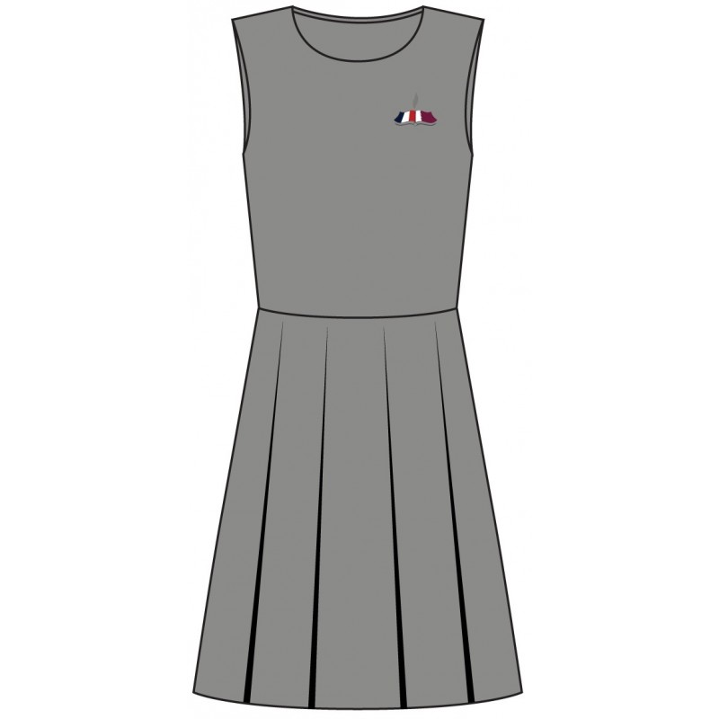 Grey Pinafore