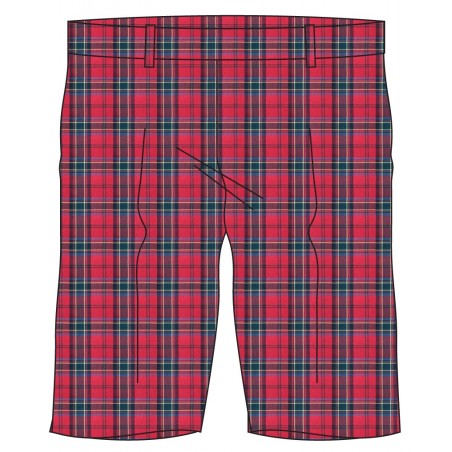 Red Tartan Bermuda -- [Pre KG - KG2]