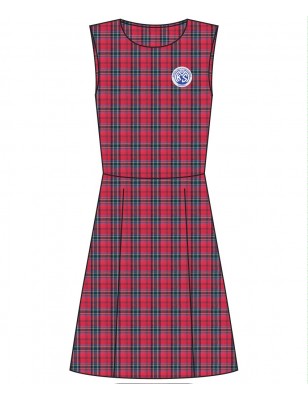 Red Tartan Pinafore -- [KG1 - KG2]