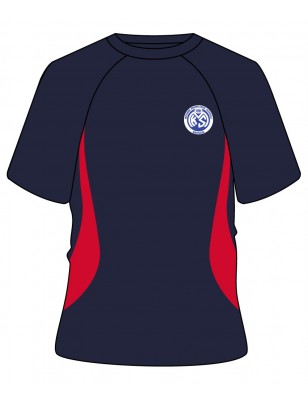 Round Neck    [ P.E. ]   T.Shirt -- [PRE KG - GRADE 12]