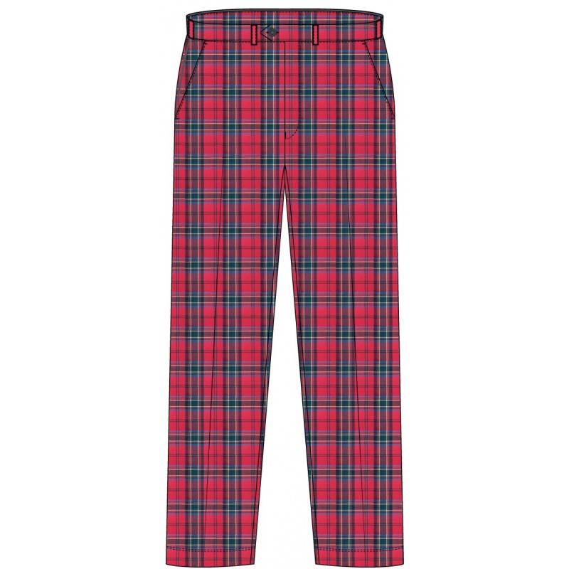 Red Tartan Trouser -- [Pre KG - KG2]