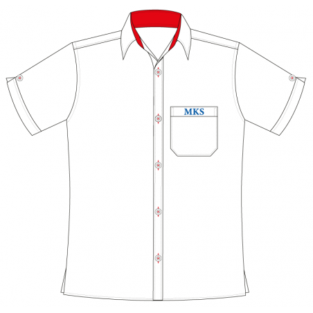 White Oxford Shirt -- [Pre KG - KG2]
