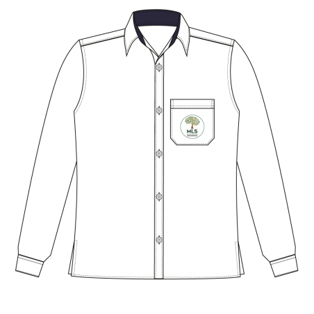FSL White Blouse -- [GRADE 6 - GRADE 12]