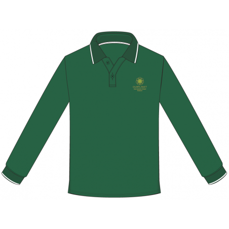 FSL Green Polo T.Shirt -- [GRADE 7 - GRADE 10]