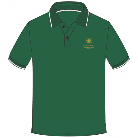 SSL Green Polo T.Shirt -- [KG1 - GRADE 10]
