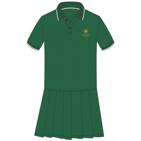 Green Polo Dress -- [KG1 - GRADE 6]
