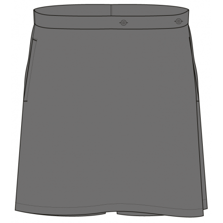 Grey Skort -- [KG1 - GRADE 6]