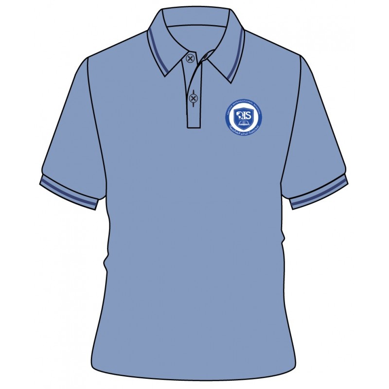 Skyblue Polo T-Shirt -- [FS1 - YEAR 6]