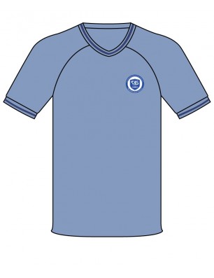 V-Neck Polo   [ P.E. ]  T-Shirt -- [FS1 - YEAR 13]