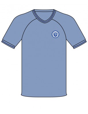 V-Neck Polo   [ P.E. ]  T-Shirt -- [FS1 - YEAR 13]