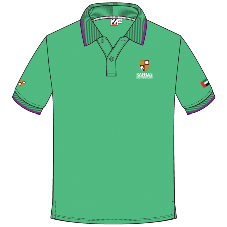 Parrot Green Polo T.Shirt -- [PRE-K - GRADE 1]
