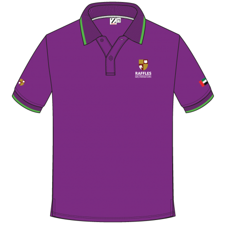 Purple Polo T.Shirt -- [PRE-K - GRADE 1]
