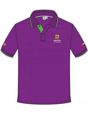 Purple Polo T.Shirt -- [PRE KG - KG2]