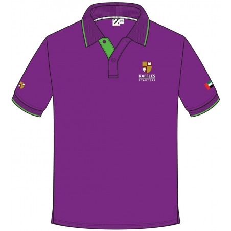 Purple Polo T.Shirt -- [PRE KG - KG2]