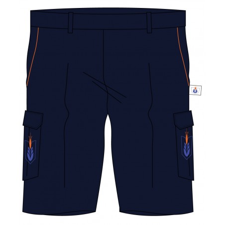 Navy Blue Cargo Short -- [KG1 - GRADE 5]