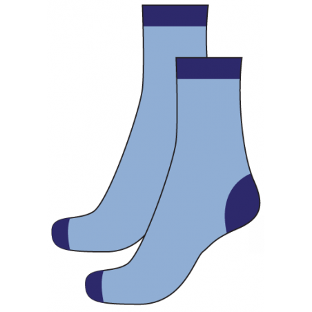 Light Blue Socks (P.E) -- [FS1 - YEAR 6]
