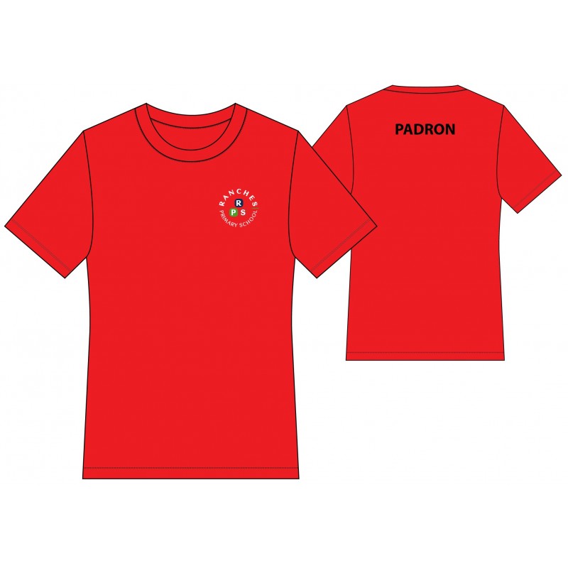 Red HS Polo T.Shirt -- [YEAR 1 - YEAR 6]