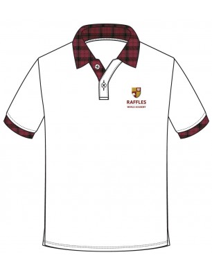 White Polo T.Shirt -- [KG1- GRADE 5]