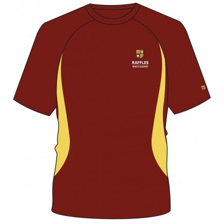 Maroon Round Neck T.Shirt -- [KG1 - GRADE 12]
