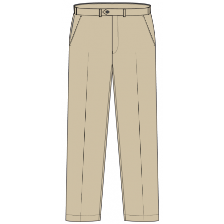 Girls Khaki Trouser -- [GRADE 1 - GRADE 10]