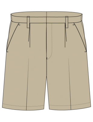 Khaki Bermuda<br/>[KG - GRADE 5]