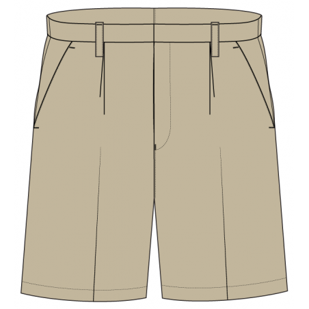 Khaki Bermuda -- [KG - GRADE 5]