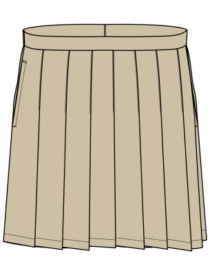 Khaki Skort<br/>[KG1 - KG2]