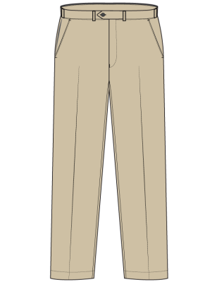 Boys Khaki Trouser<br/>[GRADE 1 - GRADE 10]
