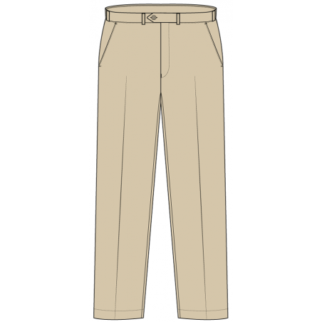 Khaki Boys Trouser -- [GRADE 1 - GRADE 9]