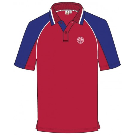 Red PE Polo T-Shirt