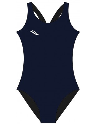 Navy blue swimming costume online
