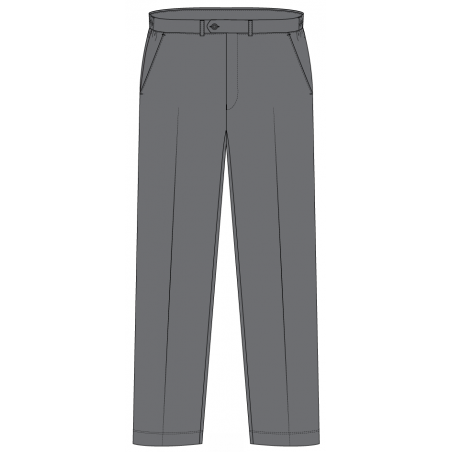 Grey Boys Trouser -- [GRADE 6 - GRADE 12]