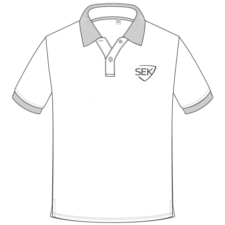 White Polo T-Shirt -- [KG1 - GRADE 5]