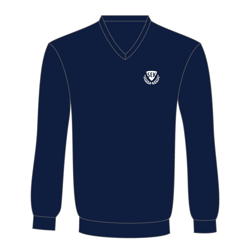 Navy Blue Sweater -- [KG - GRADE 3]