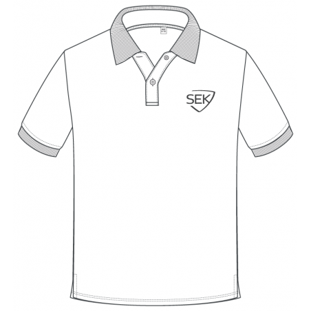 White Polo T.Shirt -- [KG - GRADE 5]