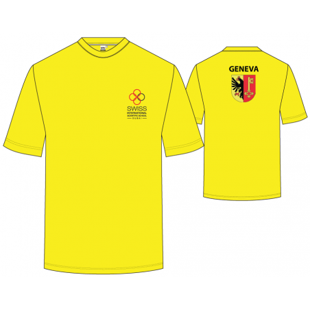 Yellow HS [ P.E ] T.Shirt -- [GRADE 1 - GRADE 10]