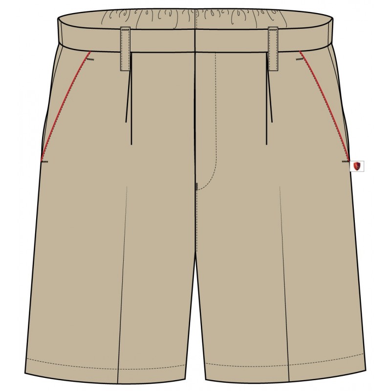 Khaki Bermuda -- [PRE-SCHOOL 1 - GRADE 10]