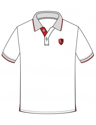 SL White Polo T.Shirt -- [KINDERGARDEN - GRADE 10]