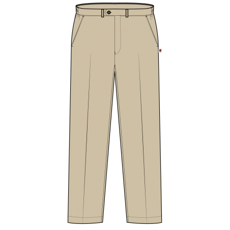 Khaki Boys Trouser -- [PRE-SCHOOL - GRADE 5]