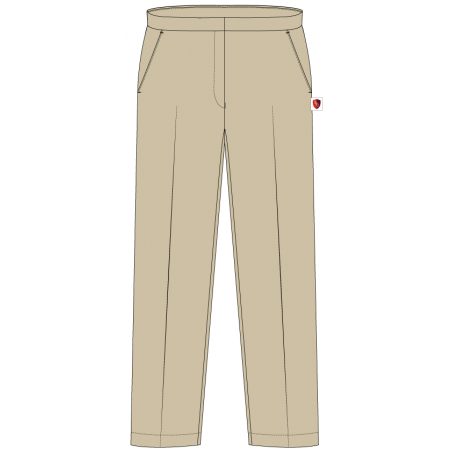 Khaki Girls Trouser -- [GRADE 1 - GRADE 5]