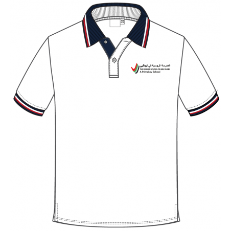 SSL White Polo T.Shirt -- [GRADE 6 - GRADE 9]