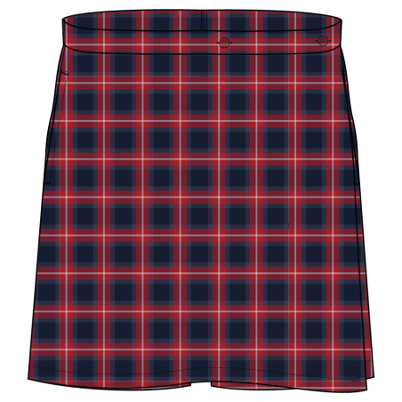 Red Tartan Skort -- [FS1 - YEAR 3]
