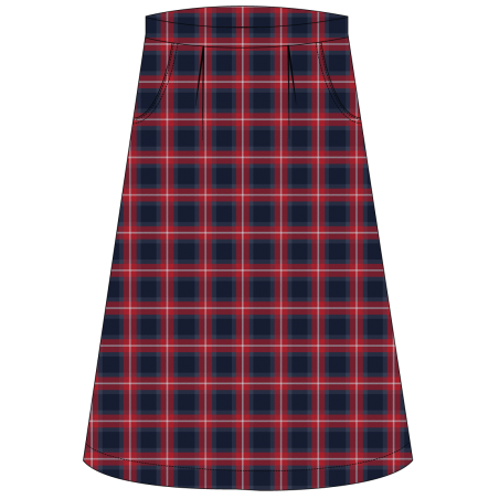 Red Tartan Skirt -- [YEAR 4 - YEAR 11]