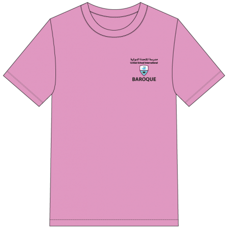 HC T.Shirt Pink (Baroque) -- [FS1 - YEAR 11]