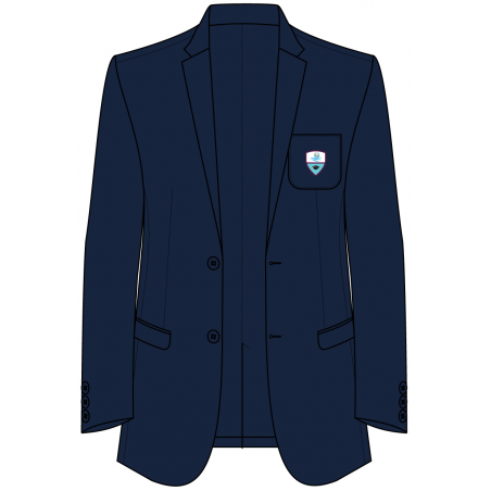 Navy Blue Blazer -- [6TH FORM]