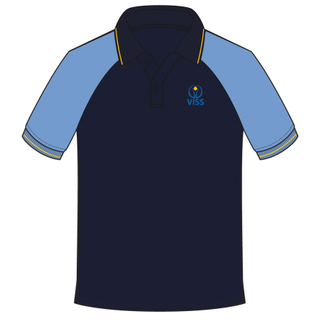 Navy Blue Polo T.Shirt -- [Pre-K - KG1]